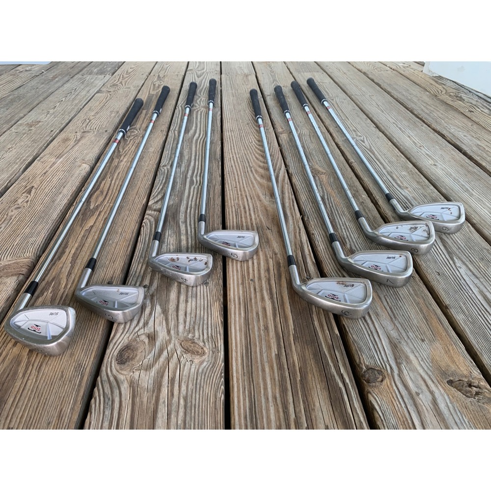 Mizuno T-Zoid Sure Iron Set 3-9 PW True Temper Dynalite Gold Steel Reg RH USA